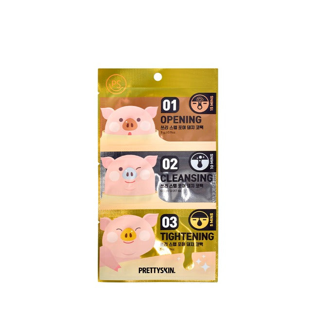 Wholesale PRETTYSKIN - 3 Step Pore Pig Nose Pack - 6.5g | Carsha