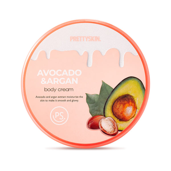 Wholesale PRETTYSKIN - Design Your Beauty Avocado & Argan Body Cream - 300ml | Carsha