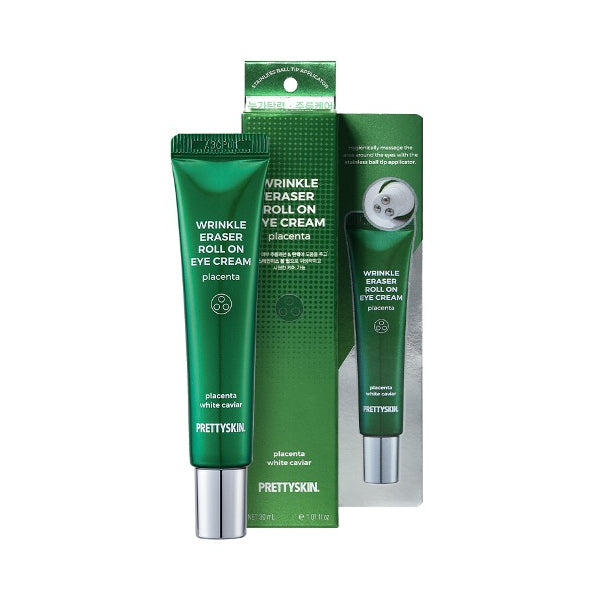 Wholesale PRETTYSKIN - Wrinkle Eraser Roll On Eye Cream - Placenta - 30ml | Carsha