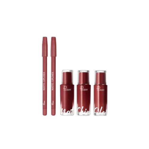 Wholesale Pudaier - Lippie Says Kiss Kit - 2gx2+6.5gx3 - #03 Smash bacca | Carsha