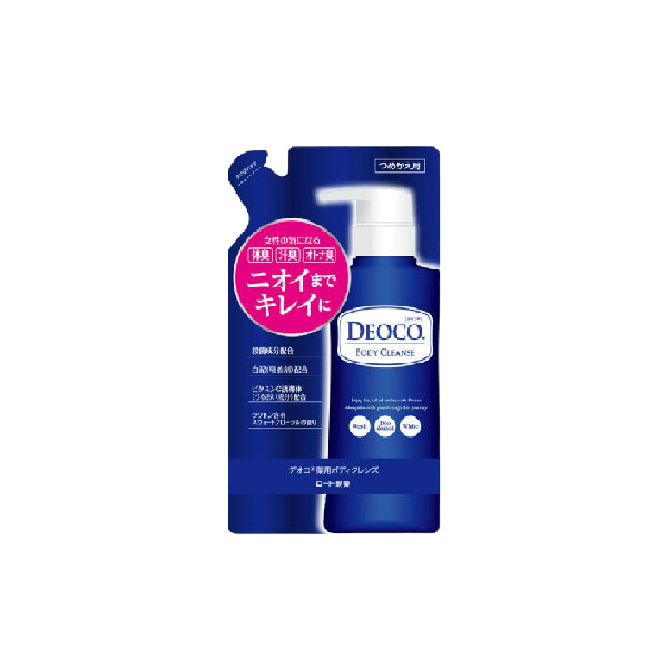 Wholesale Deal Rohto Mentholatum - Deoco Medicated Deodorant Body Cleanse Refill - 250ml | Carsha