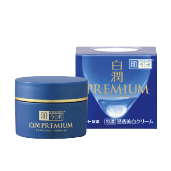 Wholesale Deal Rohto Mentholatum - Hada Labo Shirojyun Premium Deep Whitening Cream Japan Version - 2021 Version - 50g | Carsha