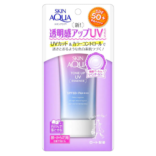 Wholesale Deal Rohto Mentholatum - Skin Aqua Tone Up UV Essence SPF50+ PA++++ - 80g | Carsha