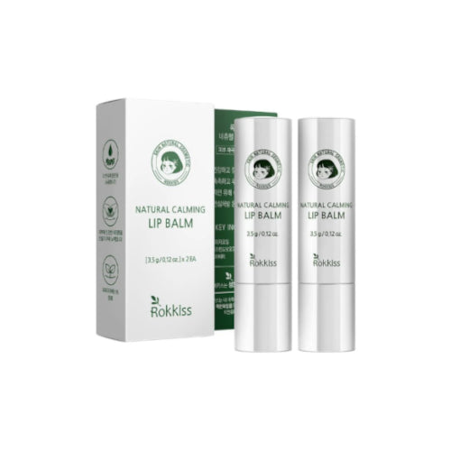 Wholesale Rokkiss - Natural Calming Lip Balm Set - 2pcs | Carsha