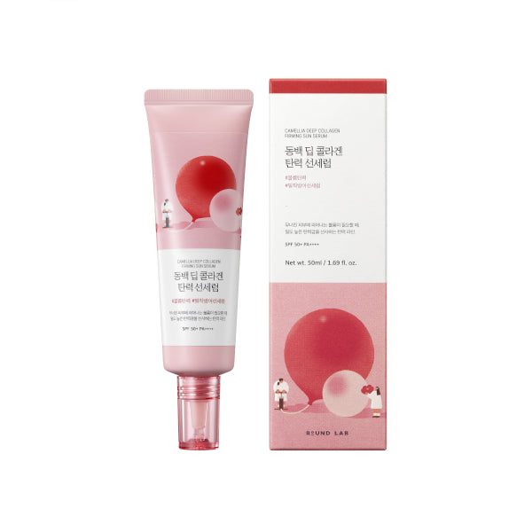 Wholesale Round Lab - Camellia Deep Collagen Firming Sun Serum SPF50+ PA++++ - 50ml | Carsha