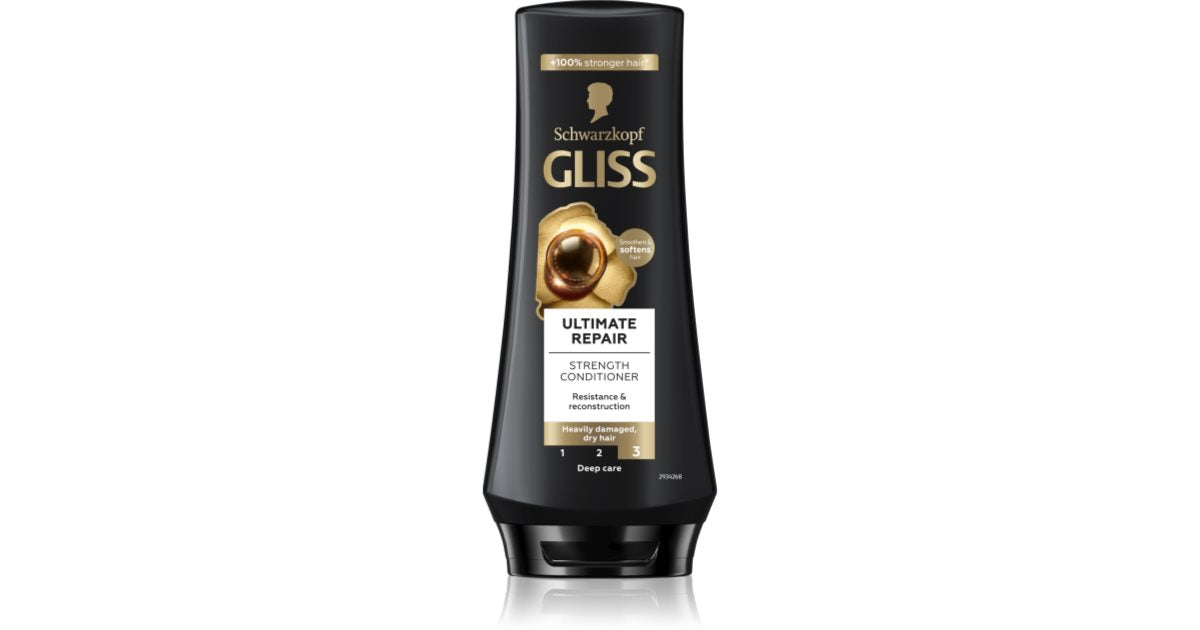 Gliss kur Balsamo rigenerante per capelli molto danneggiati e secchi Ultimate Repair 200 ml
