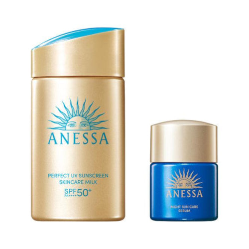 Wholesale Shiseido - Anessa Perfect UV Sunscreen Skin Care Milk SPF50+ PA++++ Set - 60ml + 12ml | Carsha