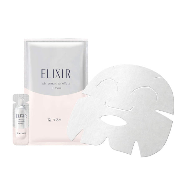 Wholesale Shiseido - ELIXIR Whitening & Skin Care by Age Whitening Clear Effect II Mask - 6pcs | Carsha