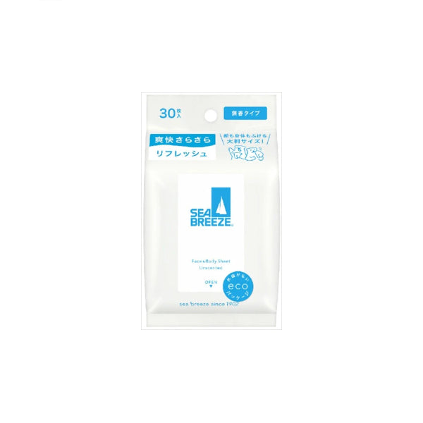 Wholesale Shiseido - Sea Breeze Face & Body Ice Sheet - 30 sheets - Unscented | Carsha
