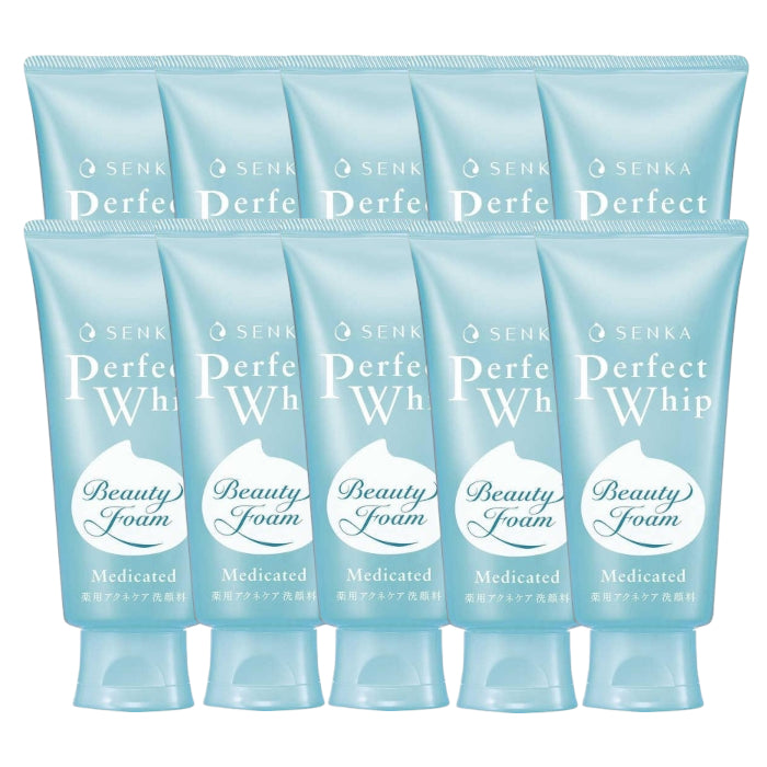 Shiseido - Senka Perfect Whip Acne Care (2023 Version) - 120g (10ea) Set