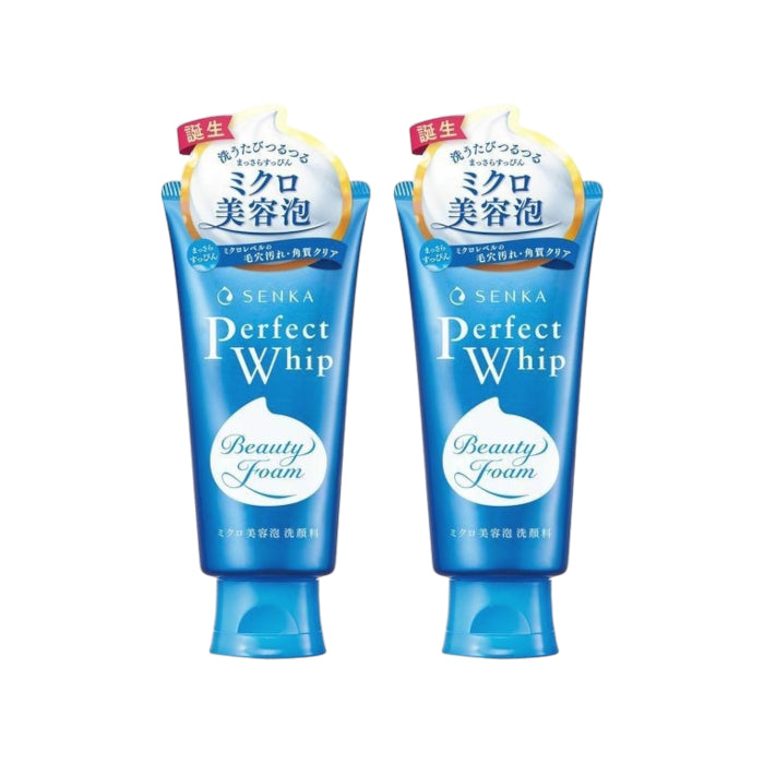 Shiseido - Senka Perfect Whip Cleansing Foam (2023 Version) - 120g (2ea) Set