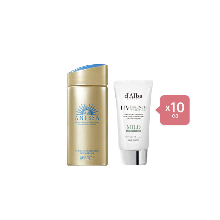 Wholesale Shiseido x d'Alba - Best Sunscreen Set | Carsha