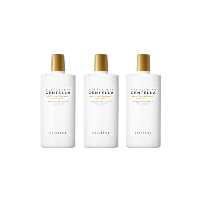 Wholesale SKIN1004 - Madagascar Centella Air-Fit Suncream Plus SPF50+ PA++++ - 50ml 3ea Set | Carsha