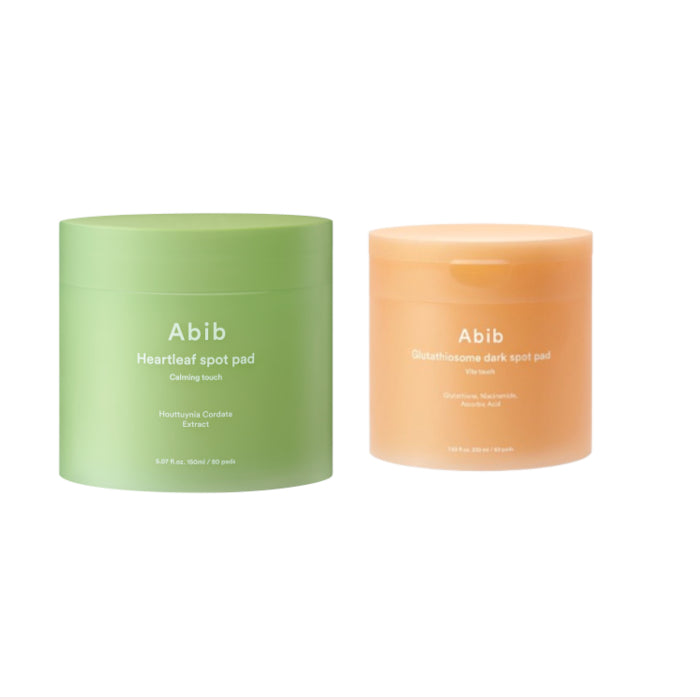 Wholesale Abib - Glutathiosome Dark Spot Pad 1ea X Heartleaf Spot Pad 1ea Set | Carsha