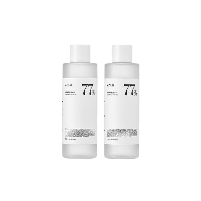 Wholesale ANUA - Heartleaf 77% Soothing Toner - 250ml 2ea Set | Carsha