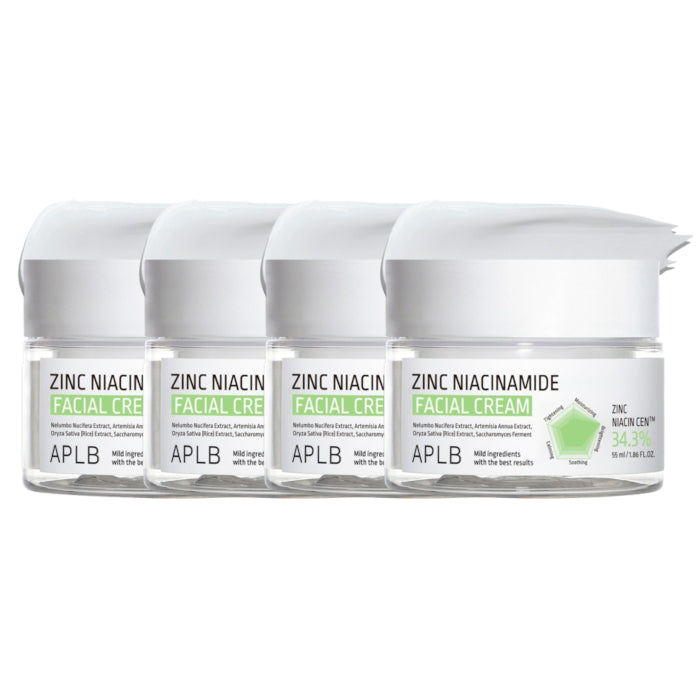 Wholesale APLB - Zinc Niacinamide Facial Cream - 55ml 4ea Set | Carsha