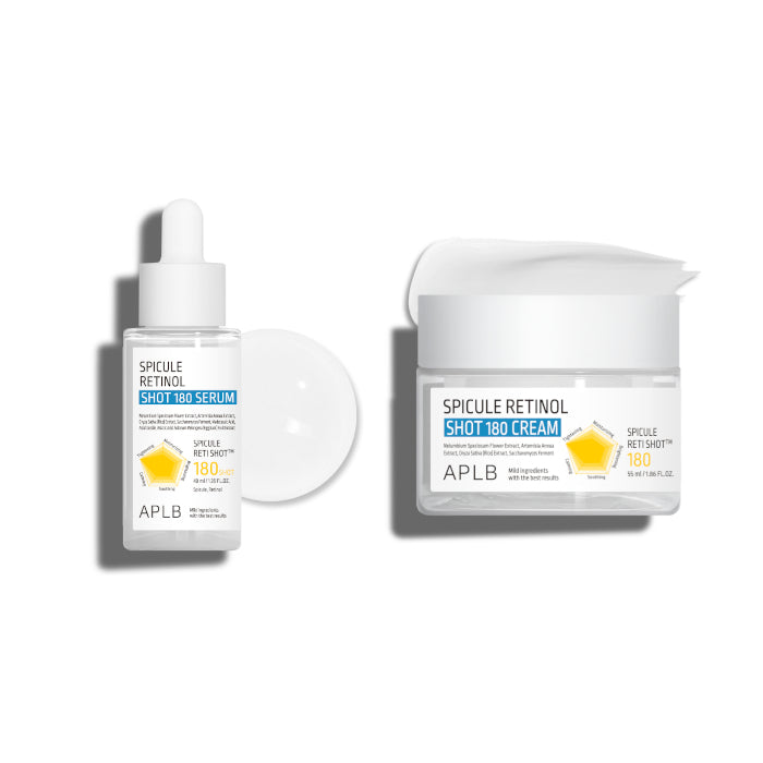 Wholesale APLB - Spicule Retinol Shot 180 Serum - 40ml 1ea X Cream - 55ml 1ea Set | Carsha