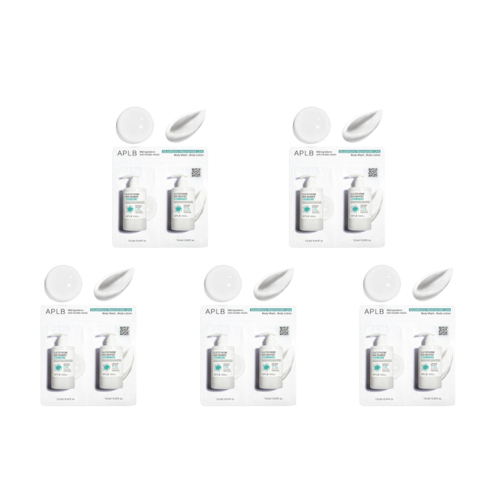 Wholesale APLB - Glutathione Niacinamide Body Lotion & Wash Sachet Pack 5ea Set | Carsha