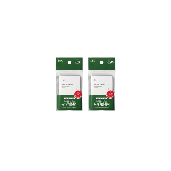 Wholesale Dr.G - R.E.D Blemish Oil Control Paper - 70 Sheets 2ea Set | Carsha