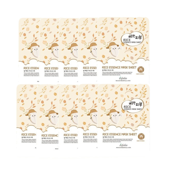 Wholesale esfolio - Rice Essence Mask Sheet - 25ml 10ea Set | Carsha