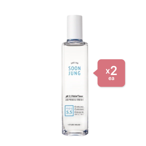 Wholesale Deal ETUDE - Soon Jung PH 5.5 Relief Toner - 200ml 2ea Set | Carsha