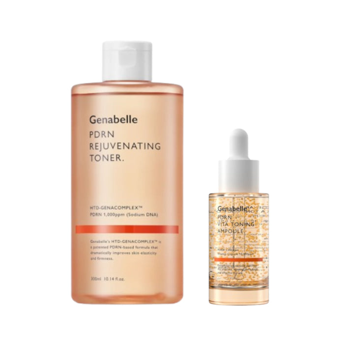 Wholesale Genabelle - PDRN Rejuvenating Toner - 300ml & PDRN VITA Toning Ampoule - 30ml Set | Carsha