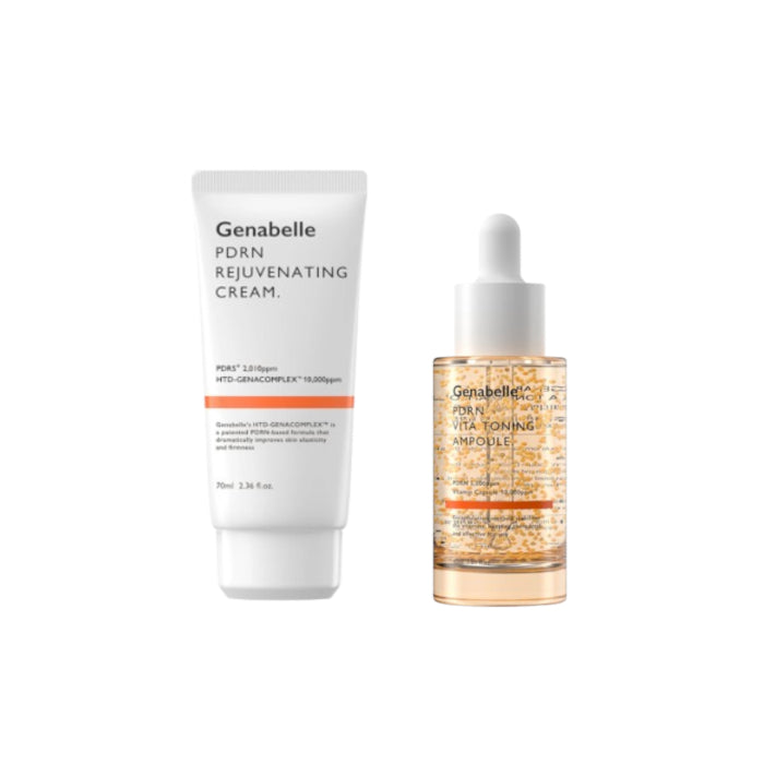 Wholesale Genabelle - PDRN Rejuvenating Cream - 70ml & PDRN VITA Toning Ampoule - 30ml Set | Carsha
