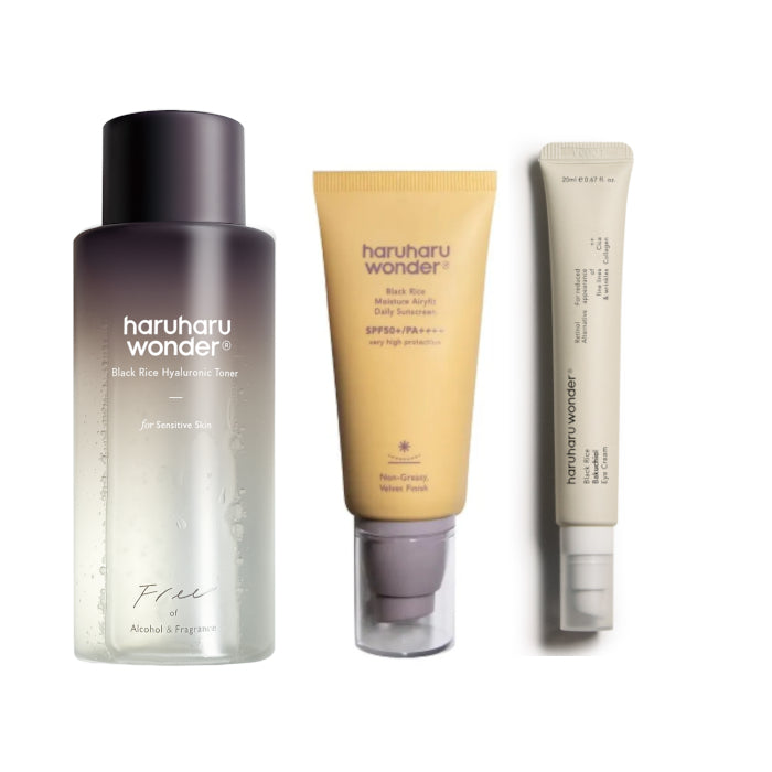 Wholesale haruharu wonder - Black Rice Makeup Prep Combo Set | Carsha