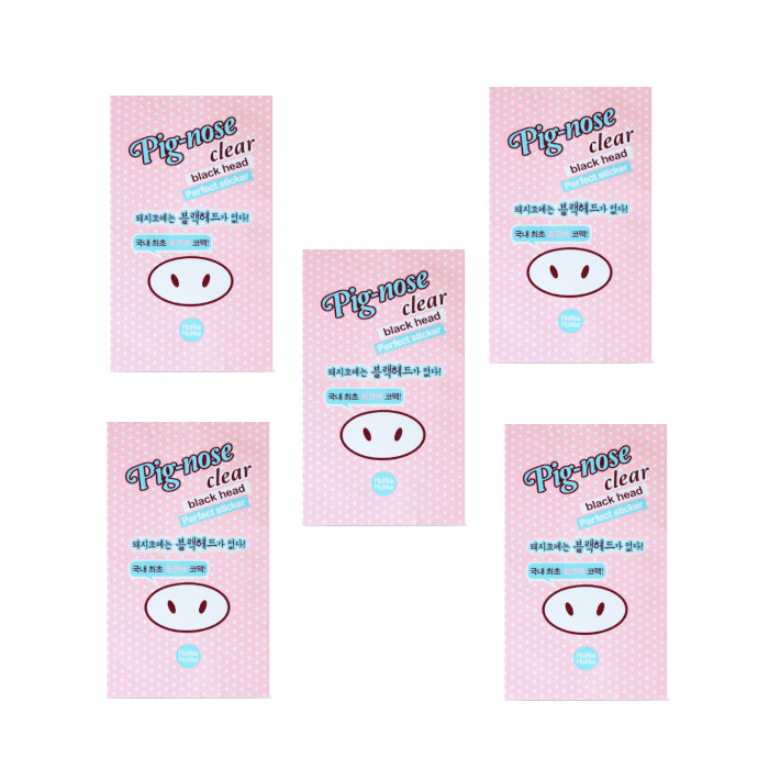 Holika Holika - Pig-nose Clear Black Head Perfect Sticker - 5ea Set