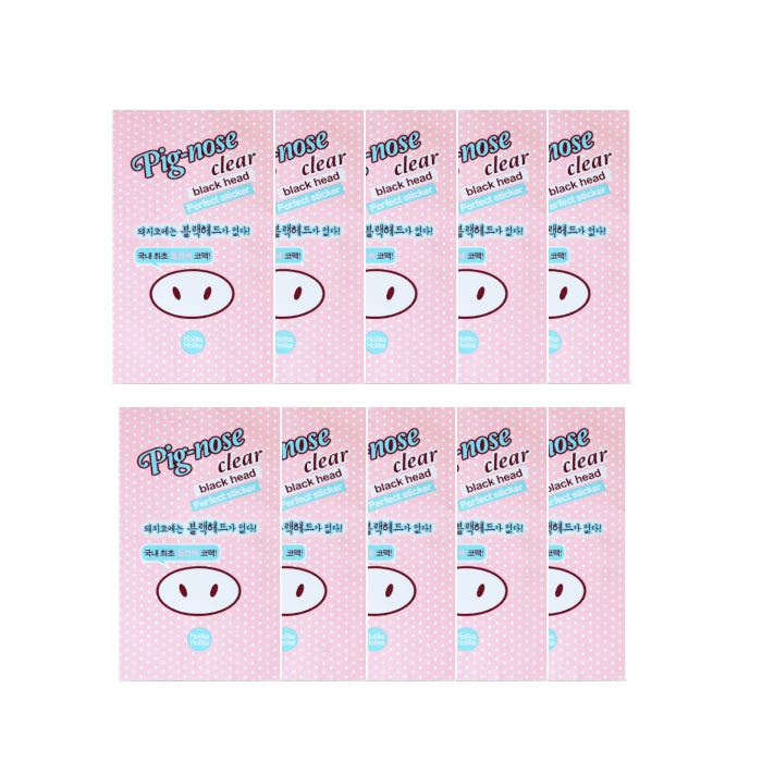 Holika Holika - Pig-nose Clear Black Head Perfect Sticker - 10ea Set