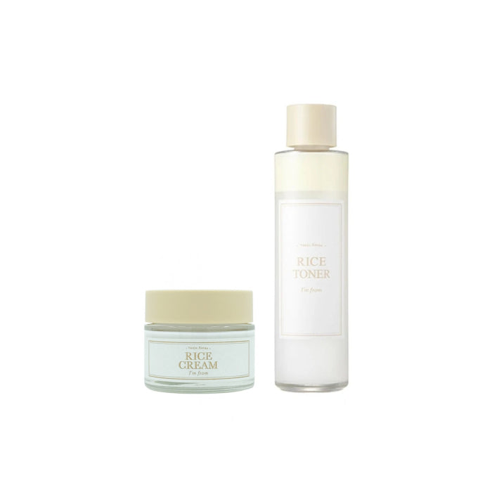 Wholesale I'm From - Rice Toner - 150ml 1ea + Rice Cream - 50g 1ea Set | Carsha