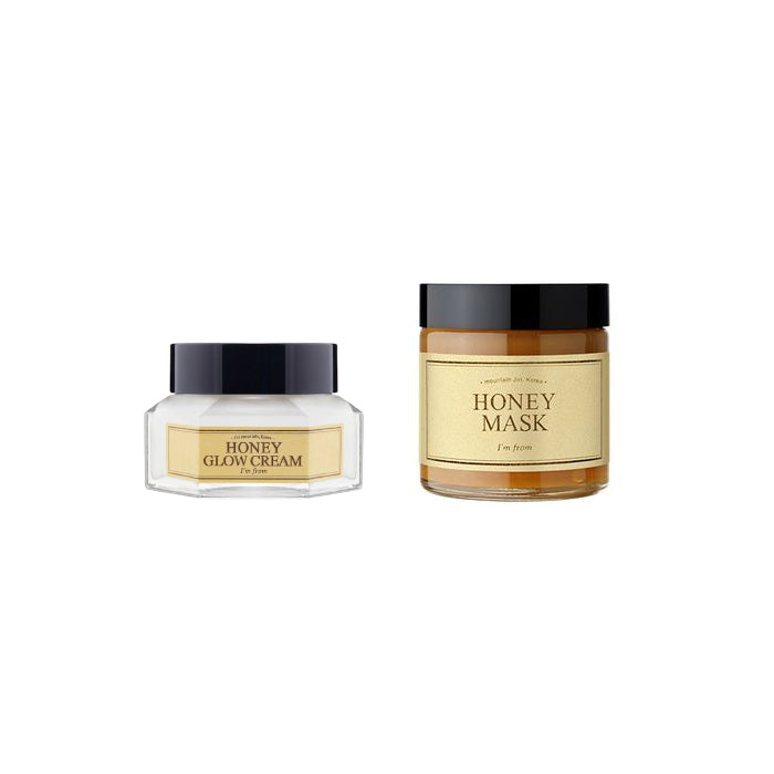 Wholesale I'm From - Honey Mask - 120g 1ea + Honey Glow Cream - 50g 1ea Set | Carsha