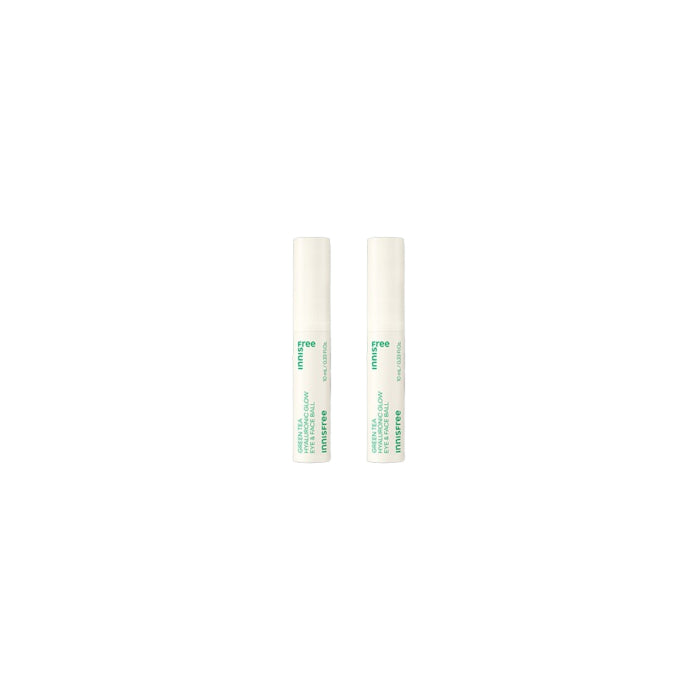 Wholesale innisfree - Green Tea Hyaluronic Glow Eye & Face Ball - 10ml 2ea Set | Carsha