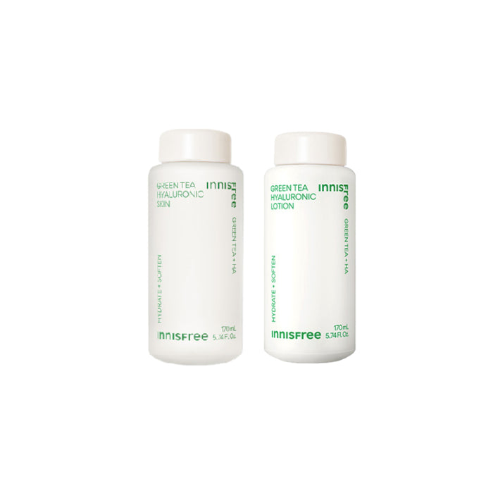 Wholesale innisfree - Green Tea Hyaluronic Lotion - 170ml 1ea + Skin - 170ml 1ea Set | Carsha