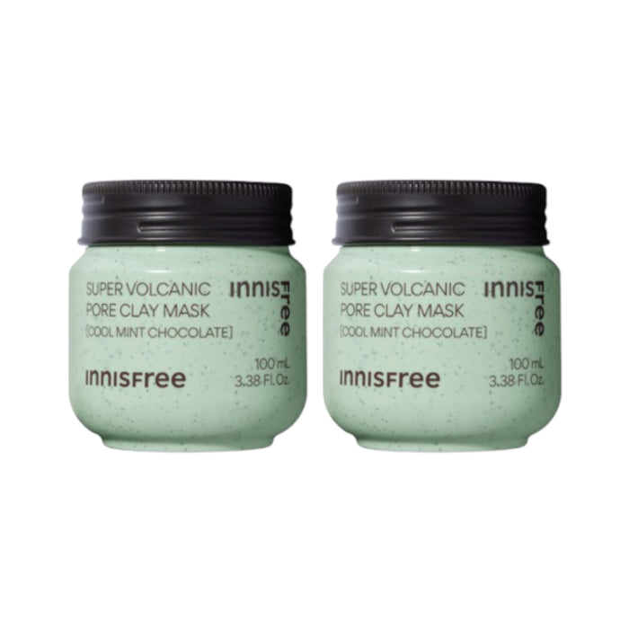 Wholesale innisfree - Super Volcanic Pore Clay Mask - Cool Mint Chocolate - 100ml - 2ea Set | Carsha