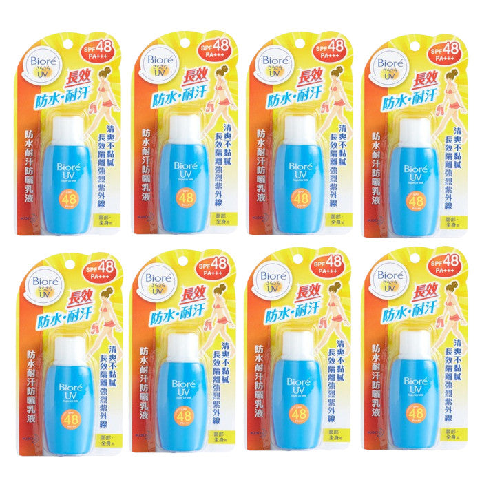 Wholesale Kao - Biore Super UV Care Milk SPF48 PA+++ - 50ml 8ea Set | Carsha