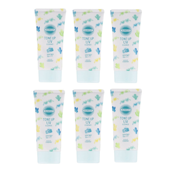 Wholesale Kose - Suncut Tone Up UV Essence SPF50+ PA++++ - 80g - Mint Green 6ea Set | Carsha
