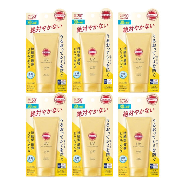 Wholesale Kose - Suncut UV Perfect Essence SPF50+ PA++++ 2024 Version - 80g 6ea Set | Carsha