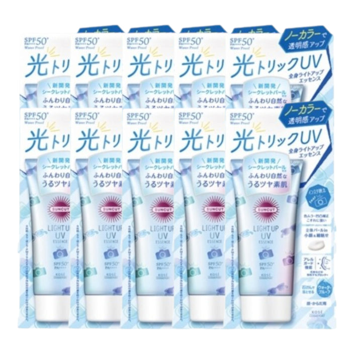 Wholesale Kose - Suncut Light Up UV Essence SPF50+ PA++++ - 80g 10ea Set | Carsha