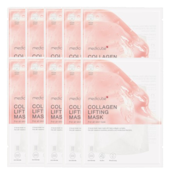 Wholesale medicube - Collagen Lifting Mask - 27g 10ea Set | Carsha