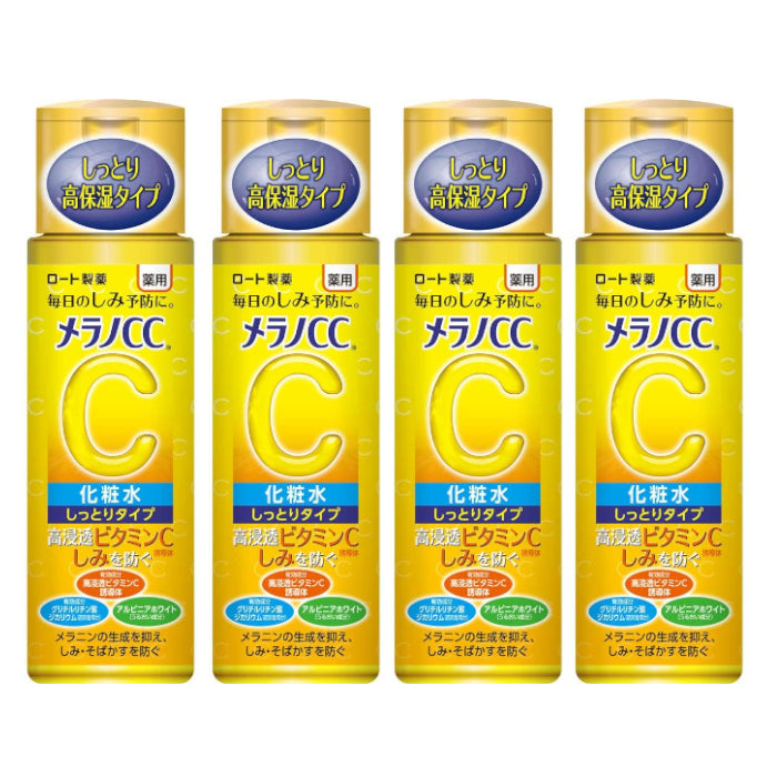 Wholesale Rohto Mentholatum - Melano CC Brightening Lotion Japan Version - Rich - 170ml 4ea Set | Carsha