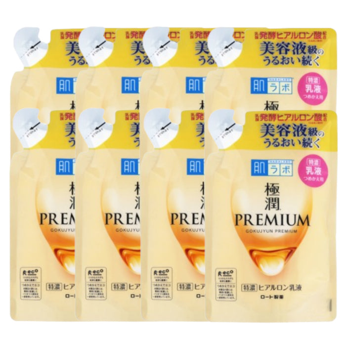 Wholesale Rohto Mentholatum - Hada Labo Gokujyun Premium Emulsion Refill 2020 Edition - 140ml 8ea Set | Carsha