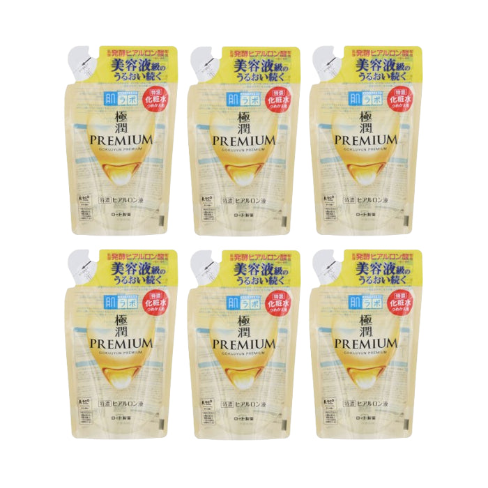 Wholesale Rohto Mentholatum - Hada Labo Gokujyun Premium Lotion Refill 2020 Edition - 170ml 6ea Set | Carsha