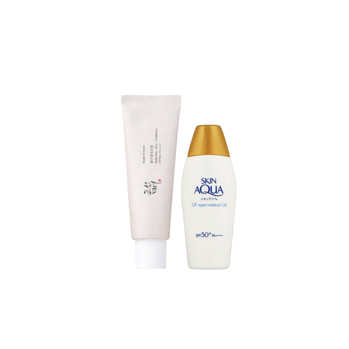 Wholesale Rohto Mentholatum X BEAUTY OF JOSEON Hydrating Sunscreen Set 50ml+110g | Carsha