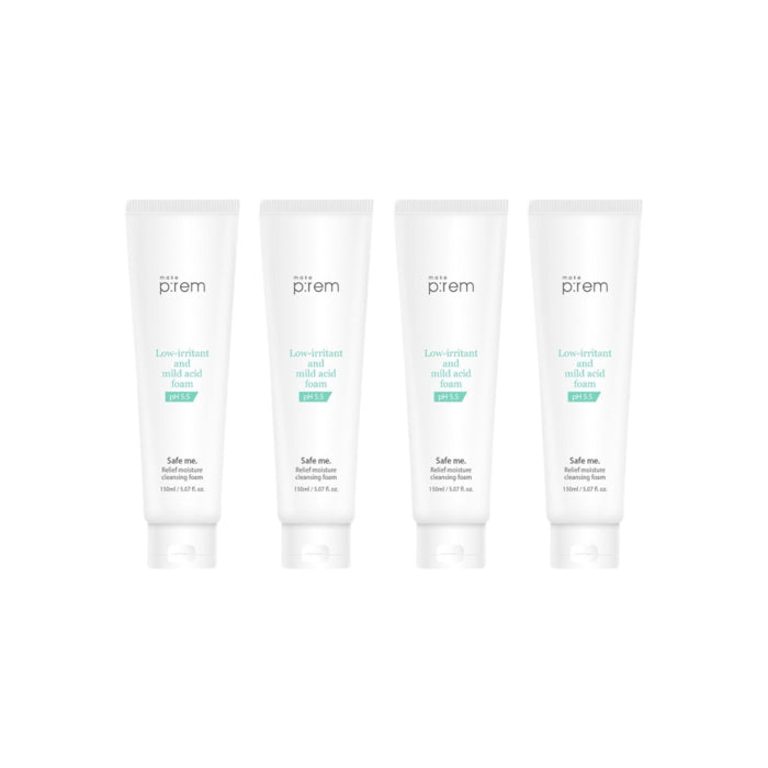 Wholesale make p:rem - Safe me. Relief moisture cleansing foam - 150ml 4ea Set | Carsha