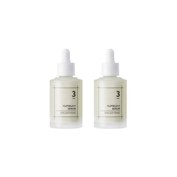 Wholesale numbuzin - No. 3 Skin Softening Serum - 50ml 2ea Set | Carsha