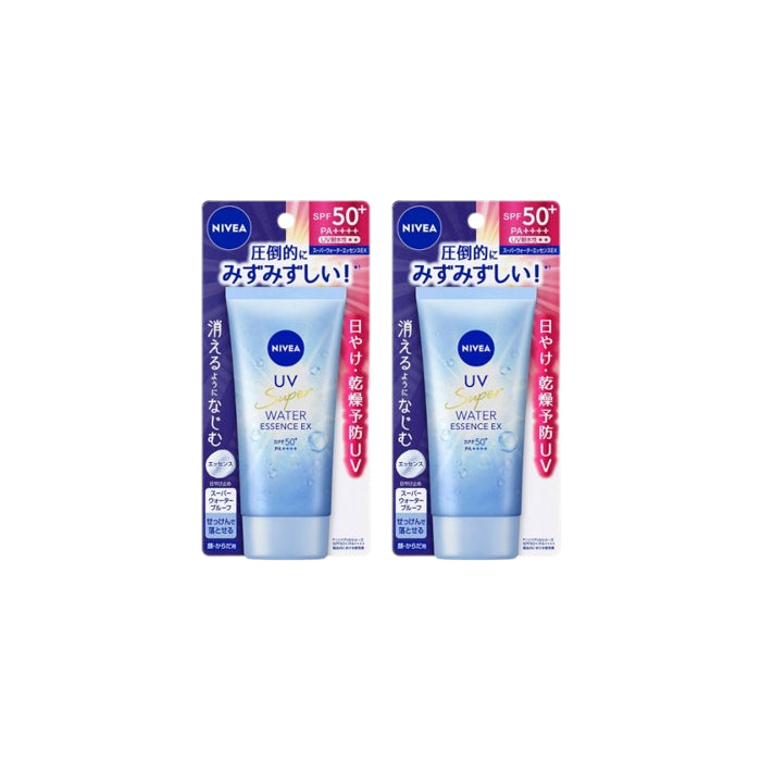 Wholesale NIVEA Japan - UV Super Water Essence EX SPF50+ PA++++ - 80g 2ea Set | Carsha