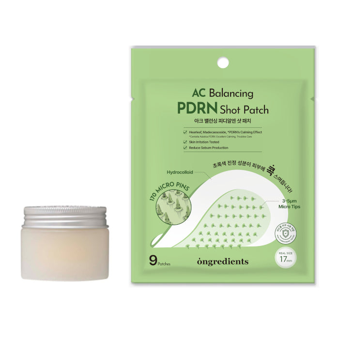 Wholesale ongredients - Deep Calming Cream - 50ml + AC Balancing PDRN Shot Patch - 9patches Set | Carsha