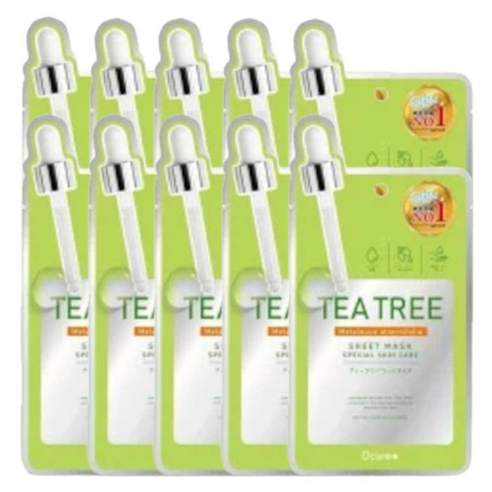 Wholesale Picomonte - Dcure+ Tea Tree Face Mask - 1 pc 10ea | Carsha