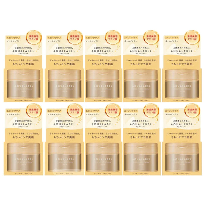 Shiseido - Aqua Label Special Gel Cream Oil in - 90g (10ea) Set